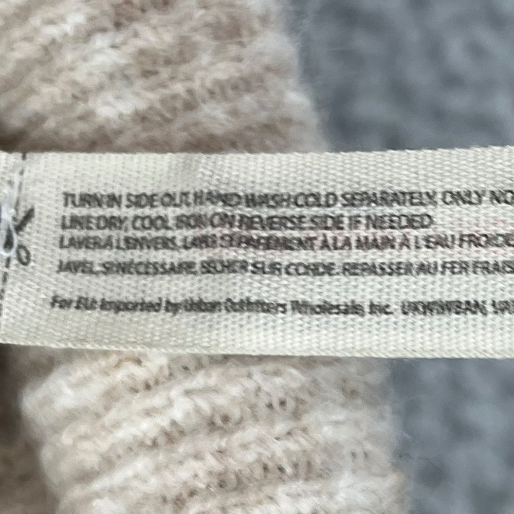 Intimately Free People Around the Clock Jogger in Oatmeal Size Medium Ribbed Kni - Picture 12 of 12
